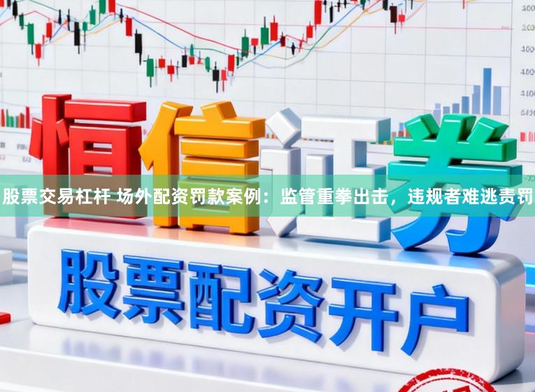 股票交易杠杆 场外配资罚款案例：监管重拳出击，违规者难逃责罚